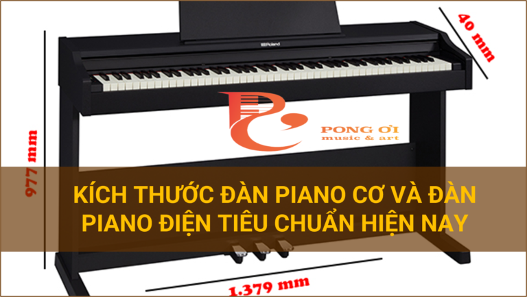 Kích thước đàn piano